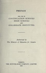 Cover of: Ontario high school arithmetic. by 