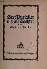 Cover of: Her Purtaller und seine Tochter.