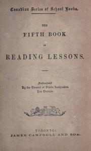 Cover of: The Fifth book of reading lessons