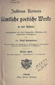 Cover of: Sämtliche poetische Werke