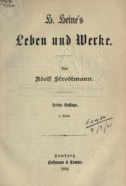 Cover of: H. Heine's Leben und Werke.