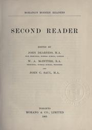 Cover of: Second reader by John Dearness
