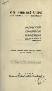 Cover of: Im persönlichen und brieflichen Verkehr by E. T. A. Hoffmann