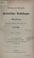 Cover of: Versuch einer Geschichte der theatralischen Vorstellungen in Augsburg von den frühesten Zeiten bis 1876.