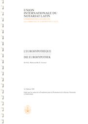 Cover of: L´Eurohypothèque - Die Eurohypothek