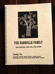 Cover of: The Harrolle Family by Marlene V. Harrolle