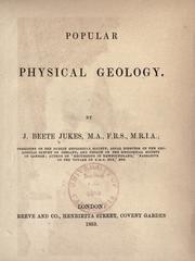 Cover of: Popular physical geology.