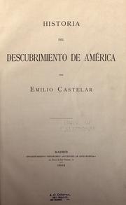 Cover of: Historia del descubrimiento de América