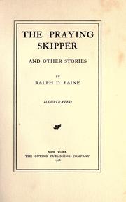Cover of: The praying skipper: and other stories