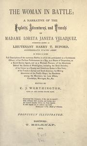 Cover of: The woman in battle by Loreta Janeta Velazquez