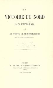 Cover of: La victoire du Nord aux États-Unis