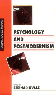 Cover of: Psychology and Postmodernism (Inquiries in Social Construction series)
