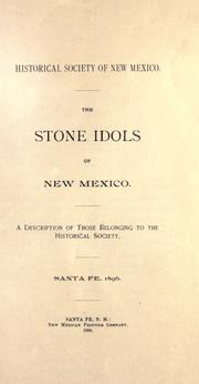 Cover of: The stone idols of New Mexico