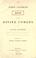 Cover of: The first canticle