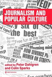 Cover of: Journalism and popular culture