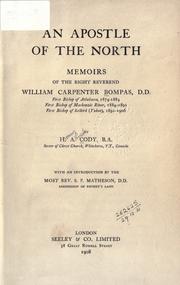 Cover of: An apostle of the north by H. A. Cody