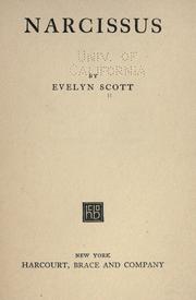 Cover of: Narcissus by Evelyn Scott