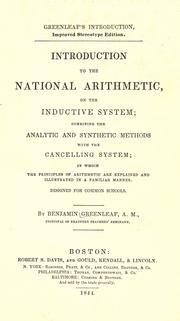 Introduction to The national arithmetic by Benjamin Greenleaf