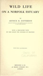 Cover of: Wild life on Norfolk estuary: with a prefatory note by her grace the Duchess of Bedford.