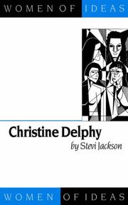 Cover of: Christine Delphy