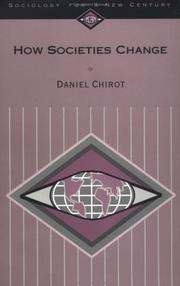 Cover of: How societies change by Daniel Chirot