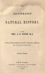 Cover of: The illustrated natural history. by John George Wood, John George Wood