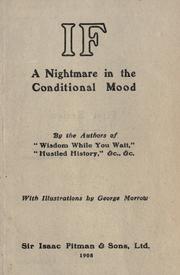 Cover of: If: a nightmare in the conditional mood