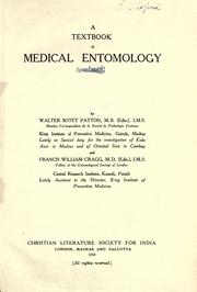 Cover of: A textbook of medical entomology by W. S. Patton