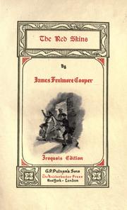 Cover of: The redskins by James Fenimore Cooper