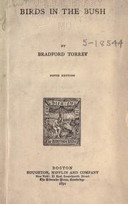 Cover of: Birds in the bush by Bradford Torrey
