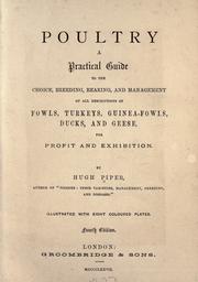Cover of: Poultry by Hugh Piper, Hugh Piper