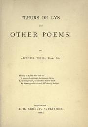 Cover of: Fleurs de lys and other poems