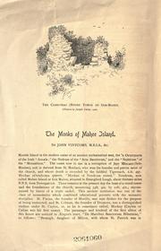 Cover of: The monks of Mahee Island by John Vinycomb