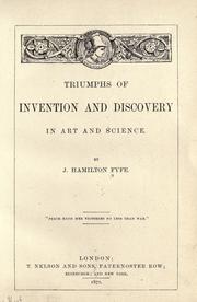 Cover of: Triumphs of invention and discovery ... by J. H. Fyfe