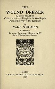 Cover of: The Wound Dresser by Walt Whitman
