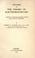 Cover of: Outlines of the theory of electromagnetism