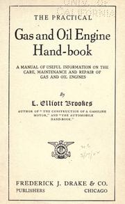 Cover of: The practical gas and oil engine hand-book