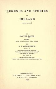Cover of: Legends and stories of Ireland