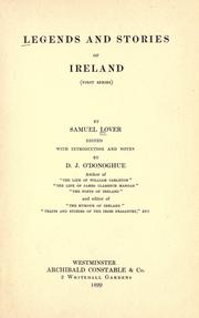 Legends and stories of Ireland by Samuel Lover