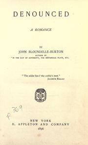 Cover of: Denounced by John Bloundelle-Burton