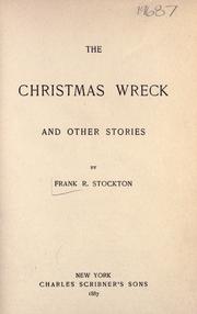 Cover of: The Christmas wreck and other stories by T. H. White