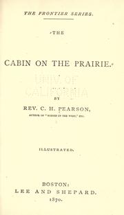 Cover of: The cabin on the prairie