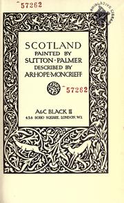 Cover of: Scotland by A. R. Hope Moncrieff