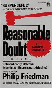 Cover of: Reasonable Doubt by Philip Friedman