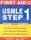 Cover of: First Aid for the USMLE Step 1