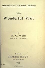 Cover of: The wonderful visit. by H. G. Wells