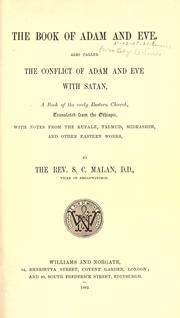 Cover of: The Book of Adam and Eve