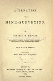 Cover of: A treatise on mine-surveying. by Bennett Hopper Brough