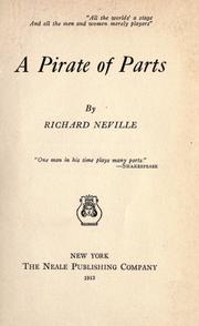 Cover of: A pirate of parts by Neville, Richard.