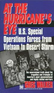 Cover of: At the hurricane's eye: U.S. Special Forces from Vietnam to Desert Storm